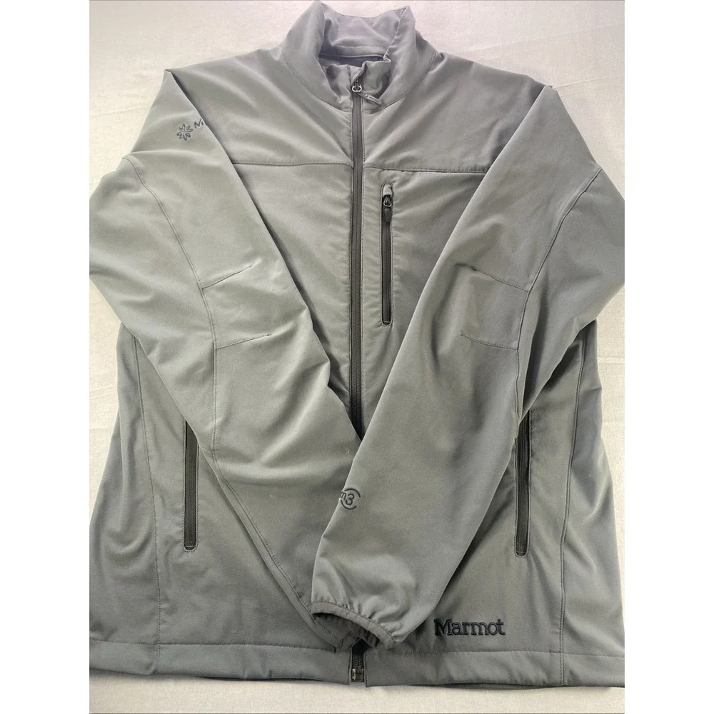 Men's Marmot Tempo Jacket Breathable Water Resistant Windproof Soft-Shell Size M